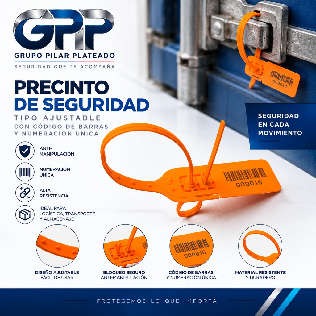 Precintos  desechables doble de US-PS400F