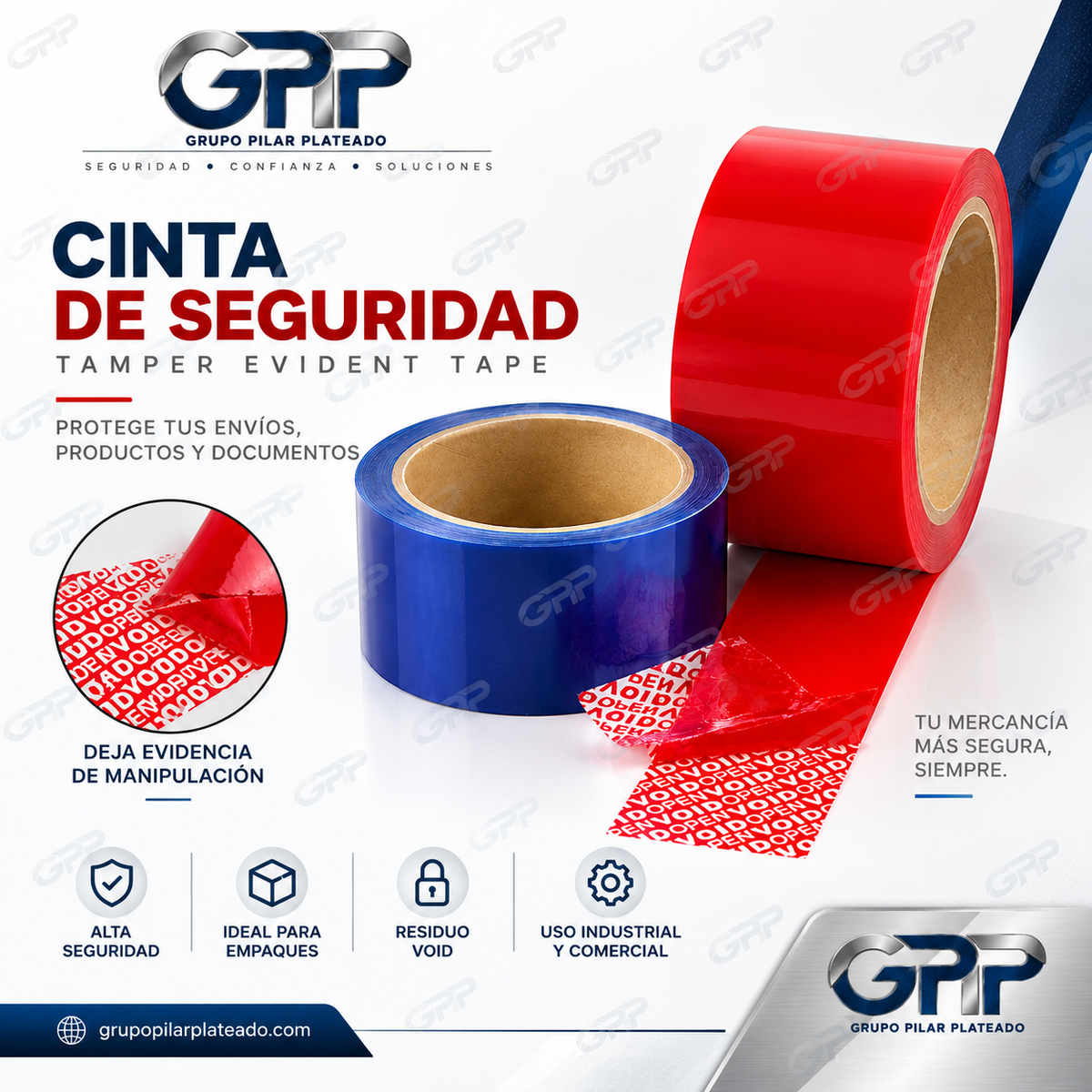 Cinta de Embalaje de Seguridad
