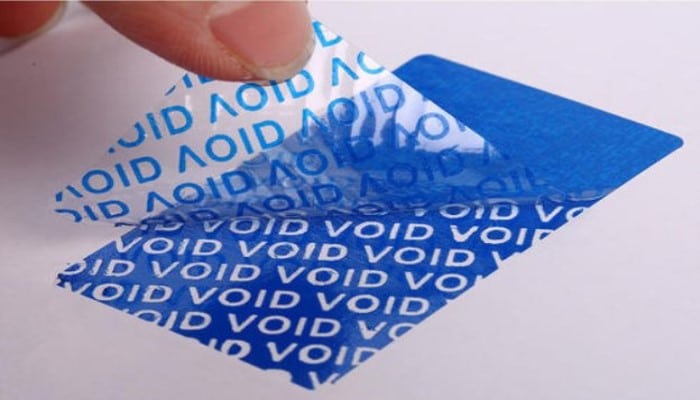 Etiquetas VOID
