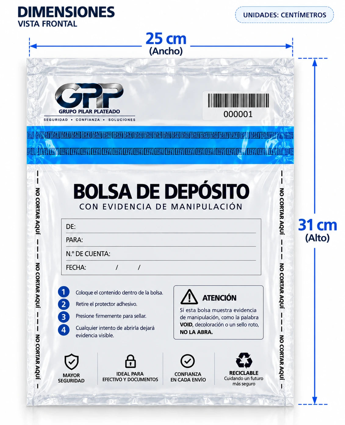 Bolsas de Seguridad